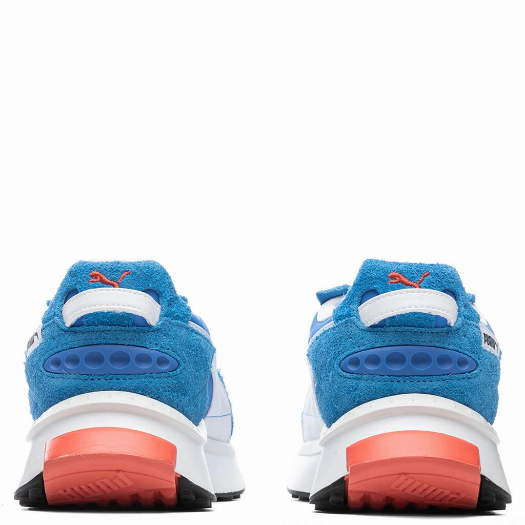 Wild Rider Vintage - Future Blue Puma Suede Street Sneakers