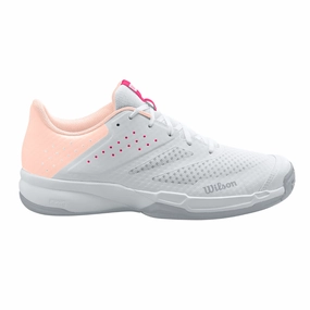 Wilson Kaos Stroke 2.0 Women Tennis Shoes - White/Scallopshell Wilson tennis shoes