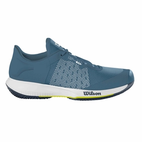 Wilson Kaos Swift Tennis Shoes -  China Blue/ White/ Sulphur Spring Wilson tennis shoes