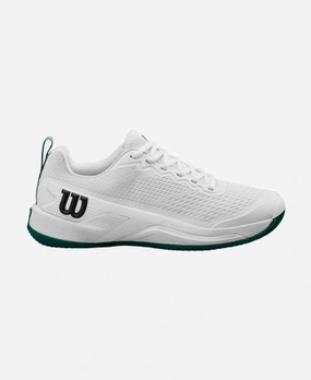 Wilson Men's Rush Pro 4.5 (White/Aventurine) Wilson men's shoes
