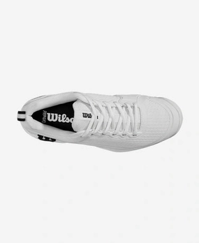 Wilson Men's Rush Pro 4.5 WIDE TOE BOX (White/Black) Wilson men's shoes