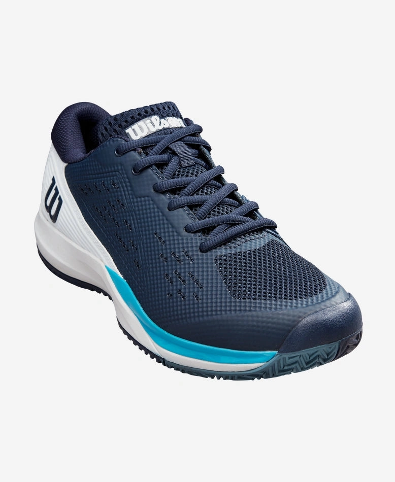 Wilson Men's Rush Pro Ace (Navy Blazer/White/Blue Atoll) Wilson men's shoes