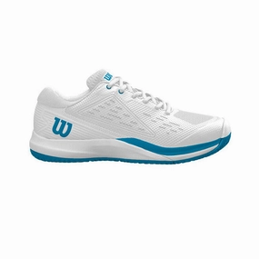 Wilson Men's Rush Pro Ace OZ (White/Blue) Wilson men's shoes