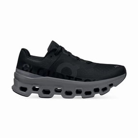 Wmns Cloudmonster 'Black Magnet' On versatile sneakers with engineered mesh