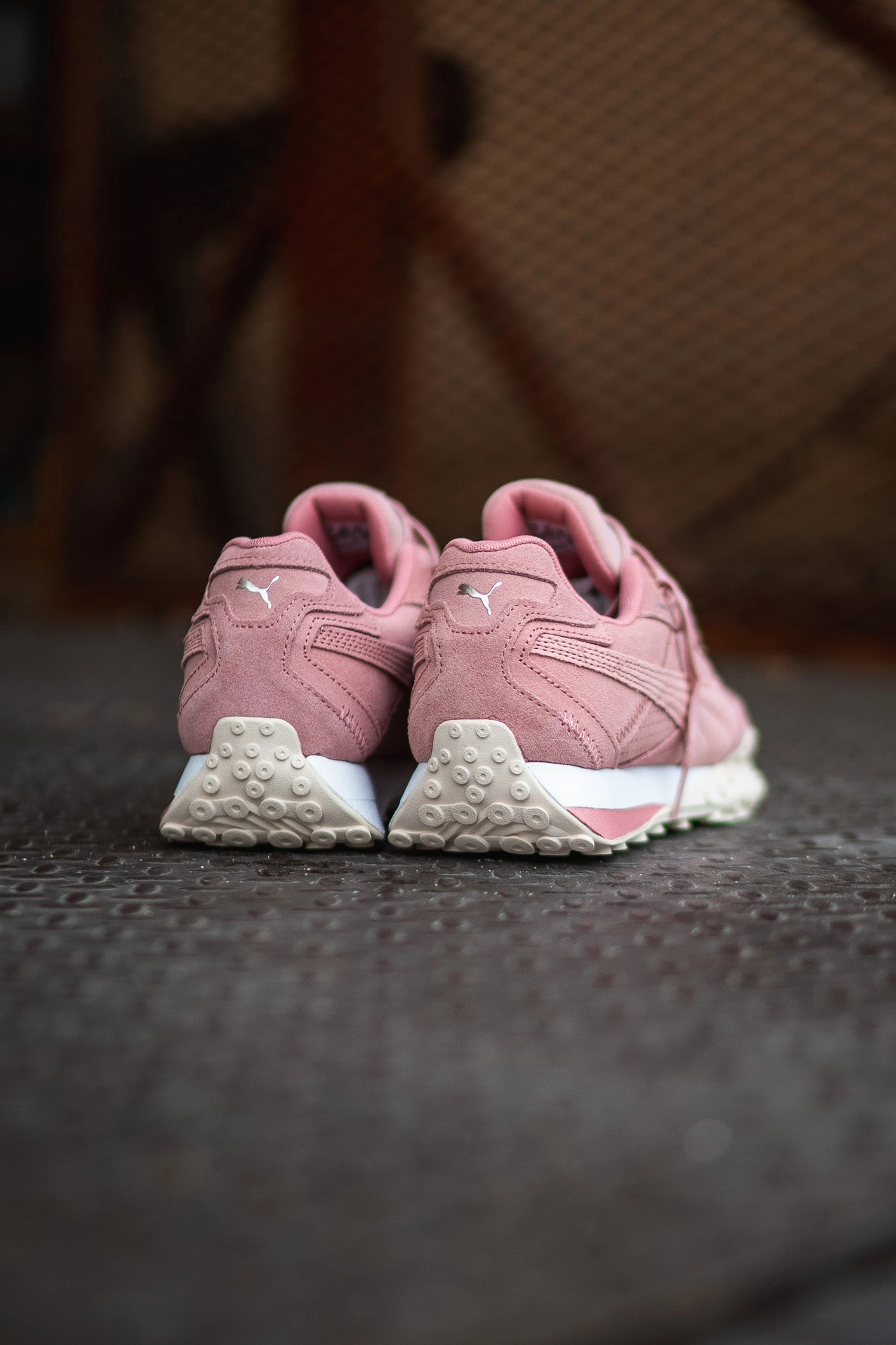 Women Puma Blacktop Rider (Future Pink/Alpine Snow) Puma athletic shoe visuals