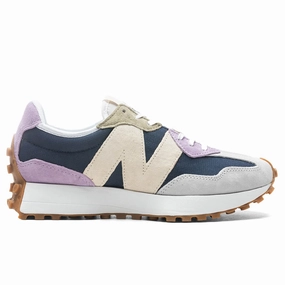 Women's 327 - Natural Amethyst/Raw Indigo New Balance shoes for walking and running