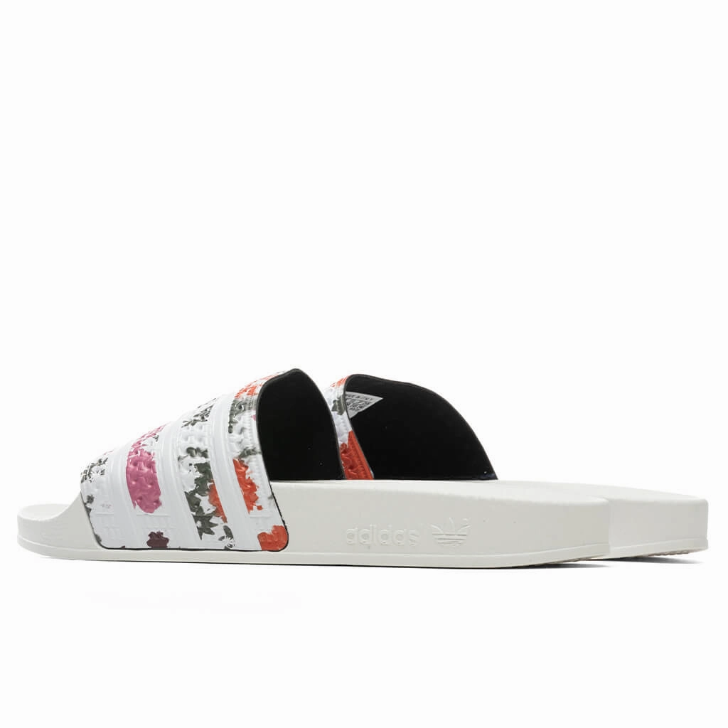 Women's Adilette - Cloud White Adidas Classic Street Sneakers