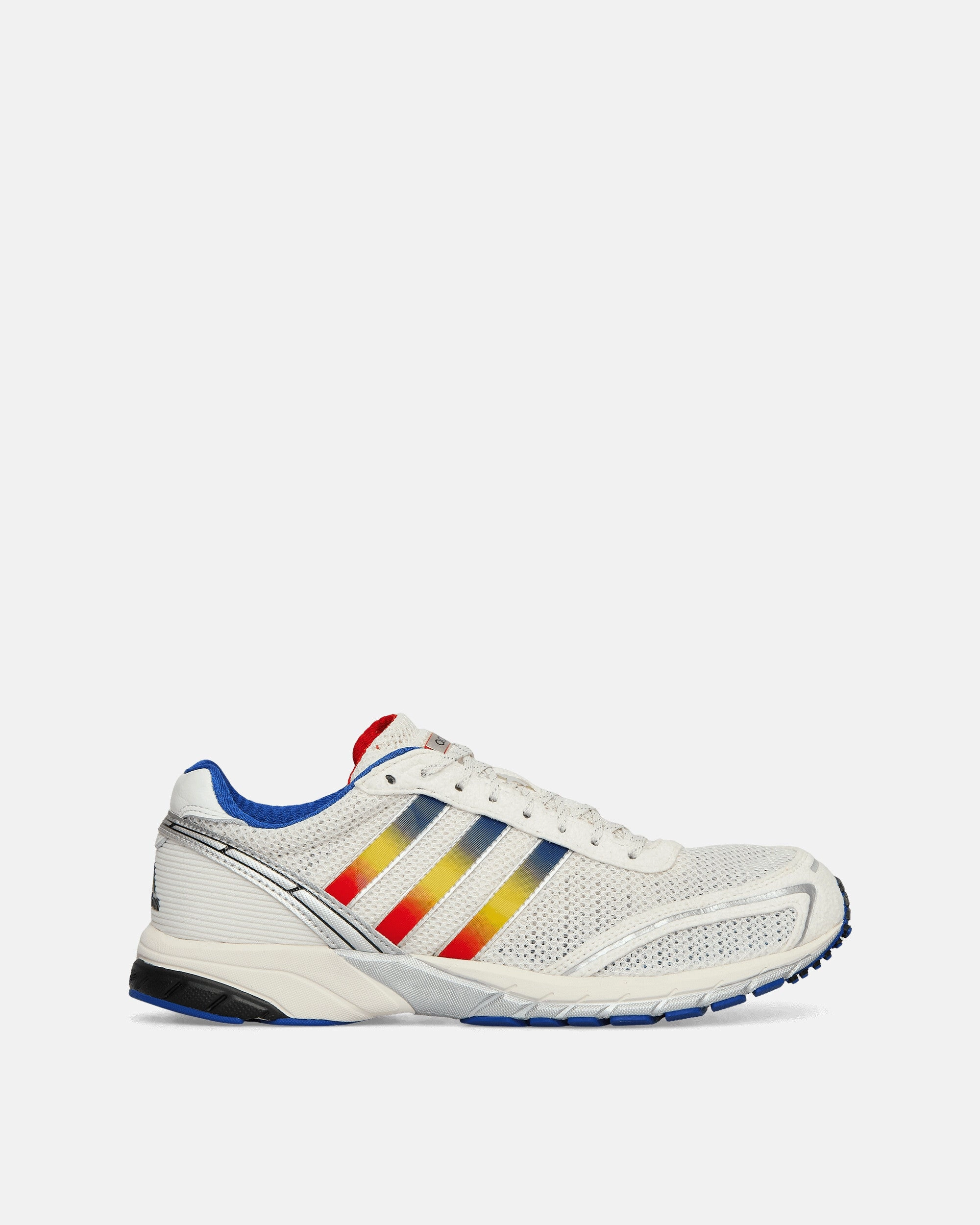 Women's Adizero Adios OG Sneakers Core White / Royal Blue / Yellow Adidas sneakers for everyday comfort