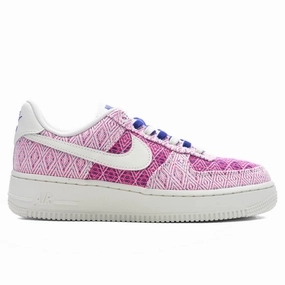 Women's Air Force 1 '07 - Multi/Sail/Concord Nike fashion sneakers with bold branding