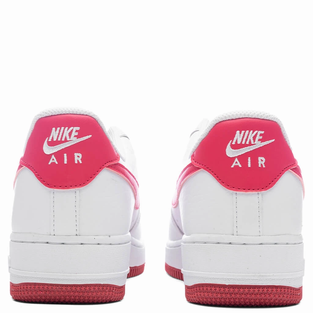 Women's Air Force 1 '07 Next Nature - White/Aster Pink Nike Bold Logo Sneakers