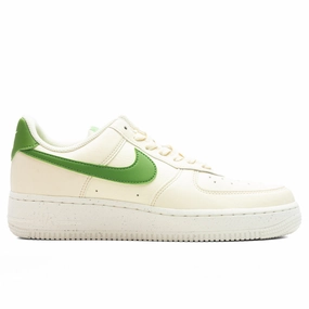 Women's Air Force 1 '07 SE - Coconut Milk/Chlorophyll/Sail/Volt Nike signature design with comfort fit