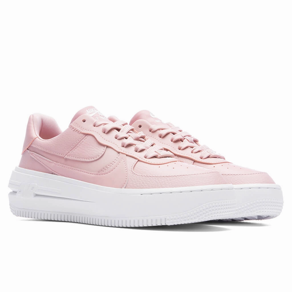 Women's Air Force 1 PLT.AF.ORM - Pink Oxford/Light Soft Pink/White Nike Retro Lifestyle Shoes