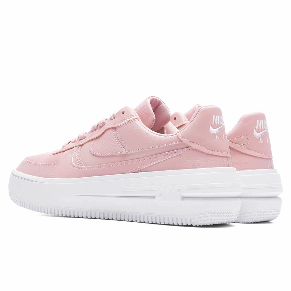 Women's Air Force 1 PLT.AF.ORM - Pink Oxford/Light Soft Pink/White Nike Retro Lifestyle Shoes