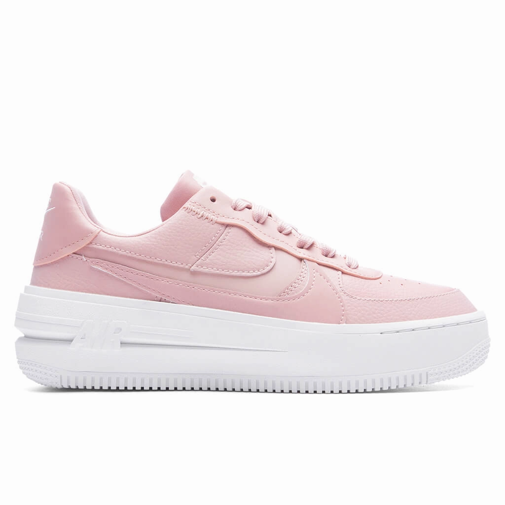 Women's Air Force 1 PLT.AF.ORM - Pink Oxford/Light Soft Pink/White Nike lifestyle sneakers with retro vibe
