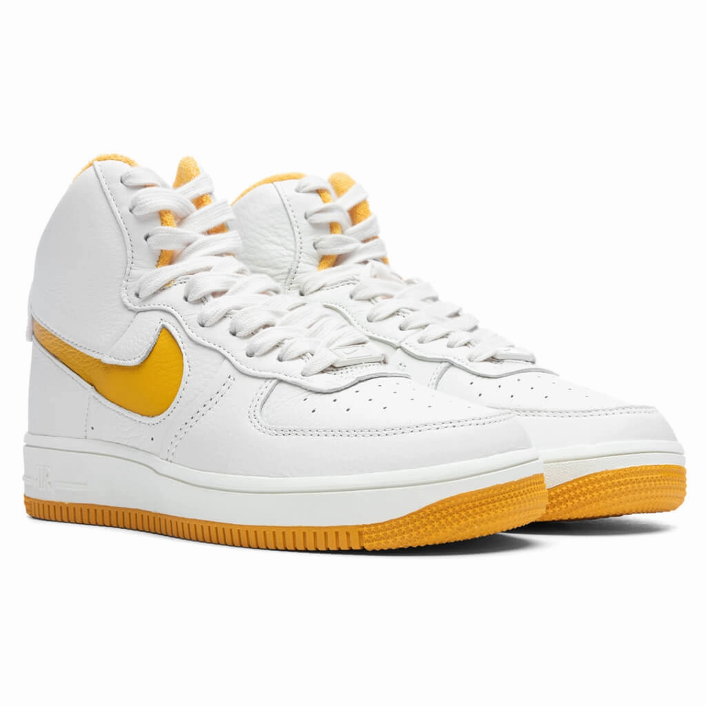 Women's Air Force 1 Sculpt - Phantom/Yellow Ochre/Sail Nike Retro Lifestyle Shoes