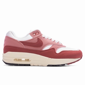 Women's Air Max 1 '87 - Sail/Cedar/Red Stardust Nike lifestyle sneakers with retro vibe