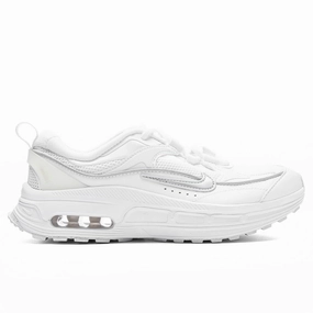 Women's Air Max Bliss - White/Summit White Nike lifestyle sneakers with retro vibe