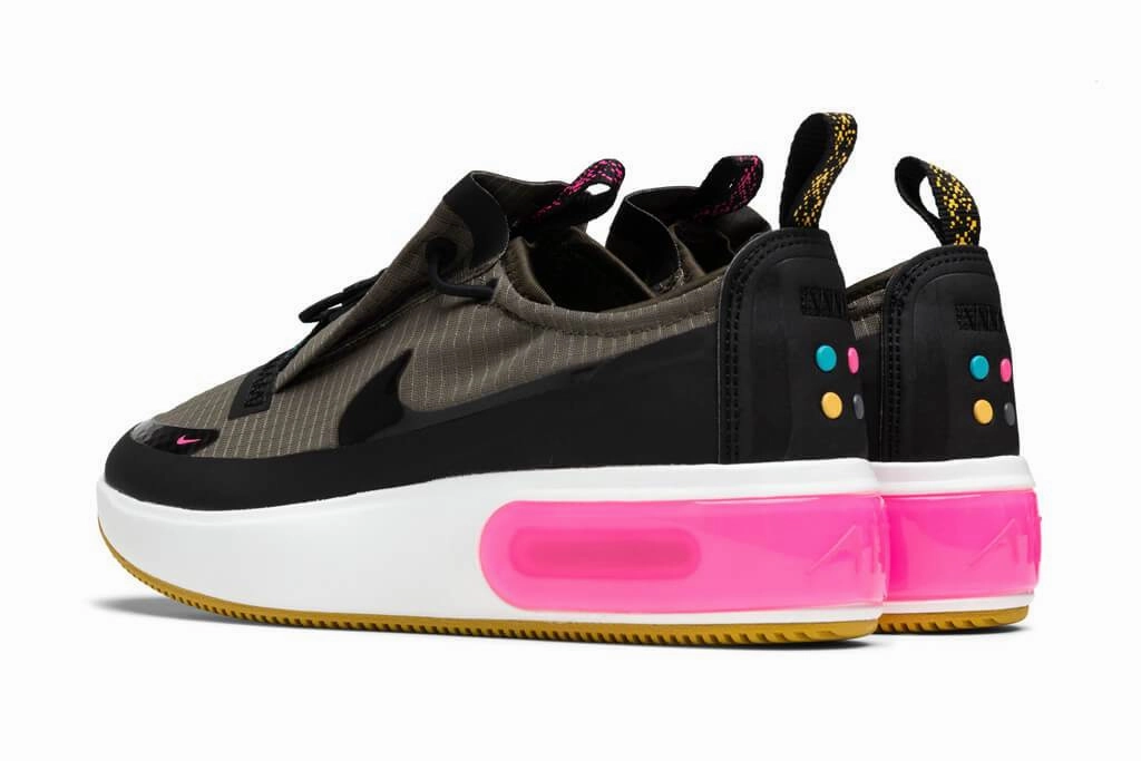 Women's Air Max Dia Winter - Cargo Khaki/Black/Summit White Nike Foam Comfort Trainers