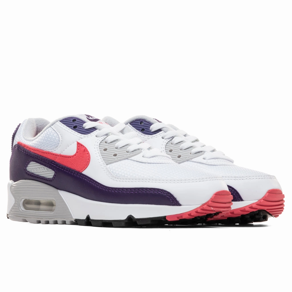 Women's Air Max III - White/Eggplant Nike Foam Comfort Trainers
