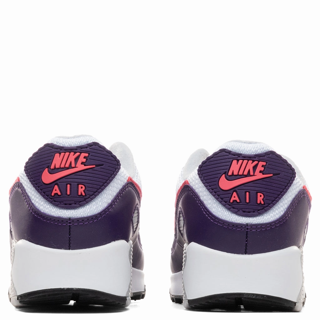 Women's Air Max III - White/Eggplant Nike Foam Comfort Trainers