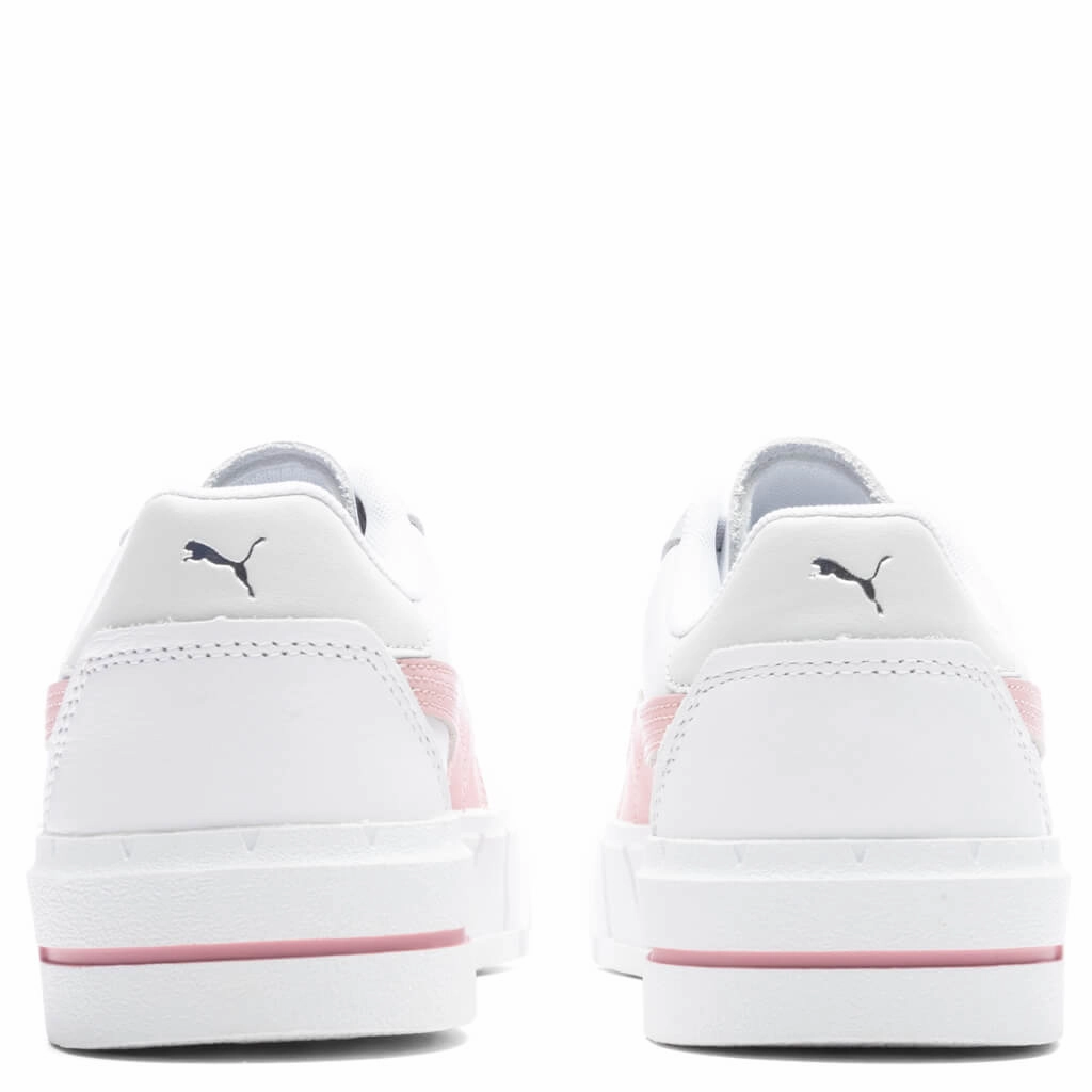 Women's Cali Court LTH - White/Future Pink Puma Everyday Style Shoes