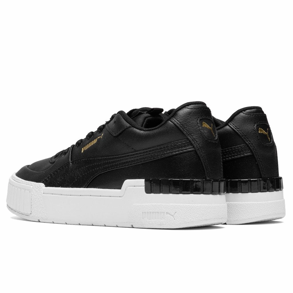 Women's Cali Sport - Black Puma Suede Street Sneakers