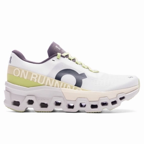 Women's Cloudmonster 2 - Undyed/Zest On running shoes with cloud cushioning