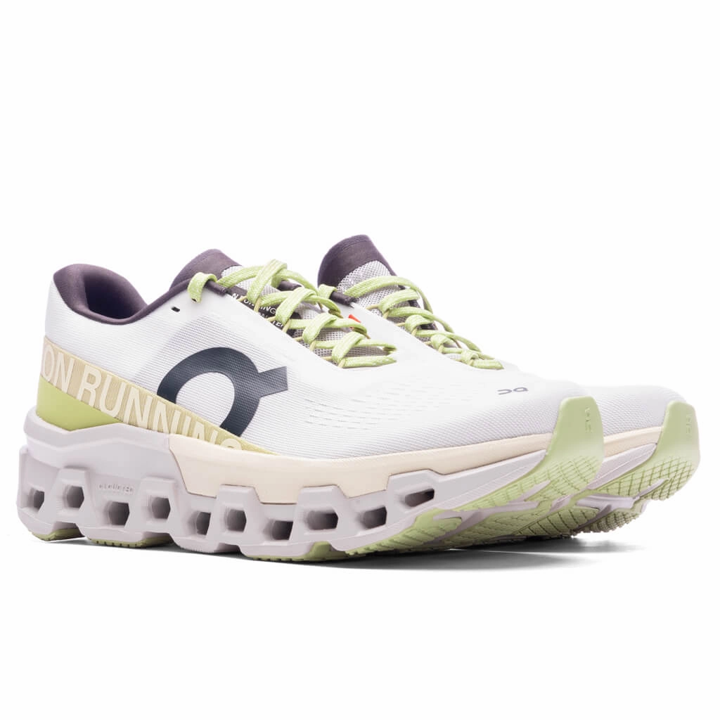 Women's Cloudmonster 2 - Undyed/Zest On Cloud Cushion Running Shoes