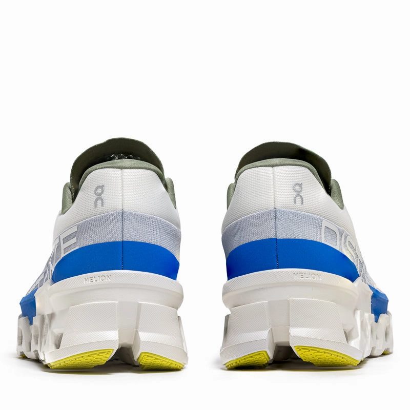 Women's DISTANCE x On Cloudmonster 2 - White/Lapis On versatile athletic shoe designs