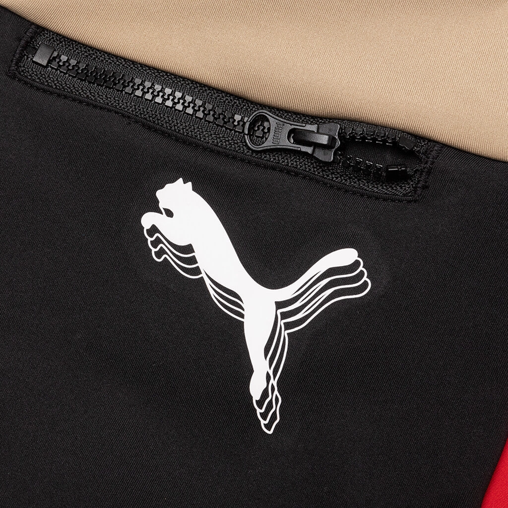 Women's Love Leggings - Black/Urban Red Puma Suede Street Sneakers
