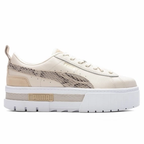 Women's Mayze Luxury - Alpine Snow Puma sneakers for casual streetwear