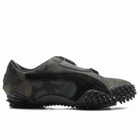Women's Mostro Camo - Green Puma sneakers for casual streetwear