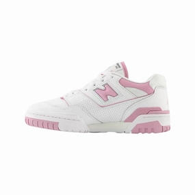 Women's New Balance 550 White Bubblegum Pink New Balance shoe styles