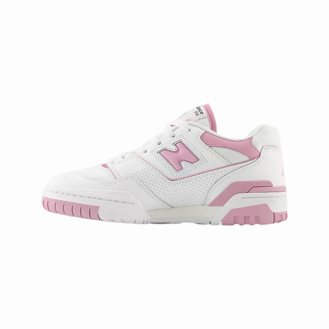 Women's New Balance 550 White Bubblegum Pink New Balance shoe styles