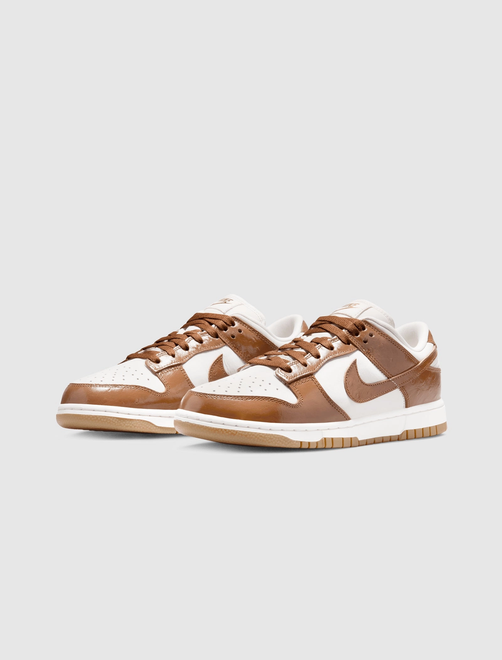 WOMEN'S NIKE DUNK LOW LX "ALE BROWN OSTRICH" Nike sports sneakers