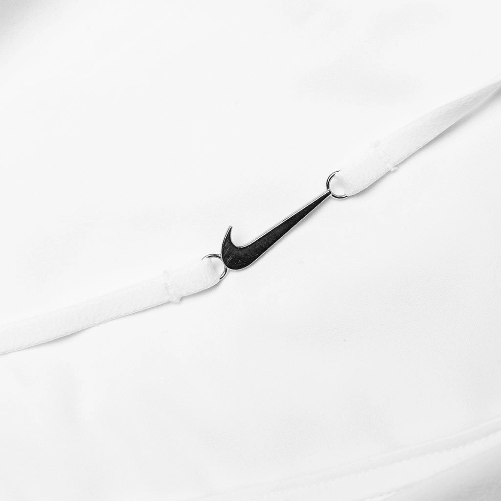 Women's NRG HE Layered Dress - White Nike Bold Logo Sneakers