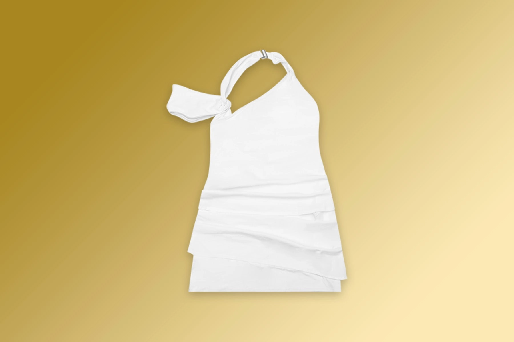 Women's NRG HE Layered Dress - White Nike Bold Logo Sneakers