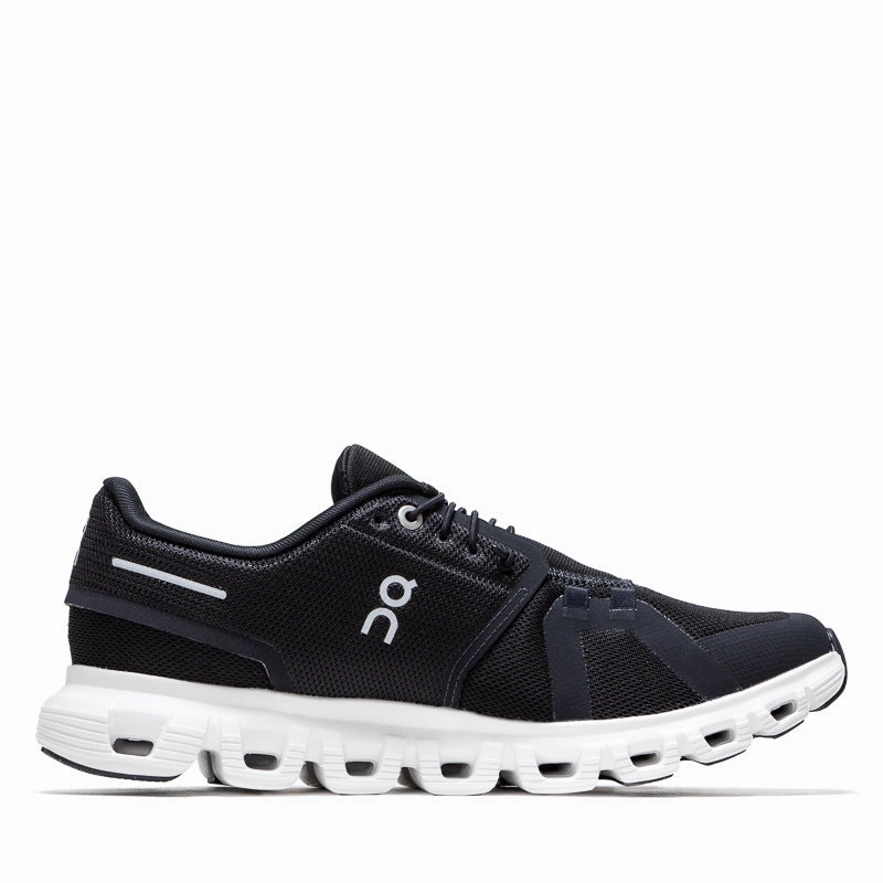 Women's On Cloud 6 - Black/White On versatile athletic shoe designs