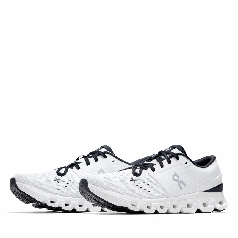 Women's On Cloud X 4 - Ivory/Black On versatile athletic shoe designs