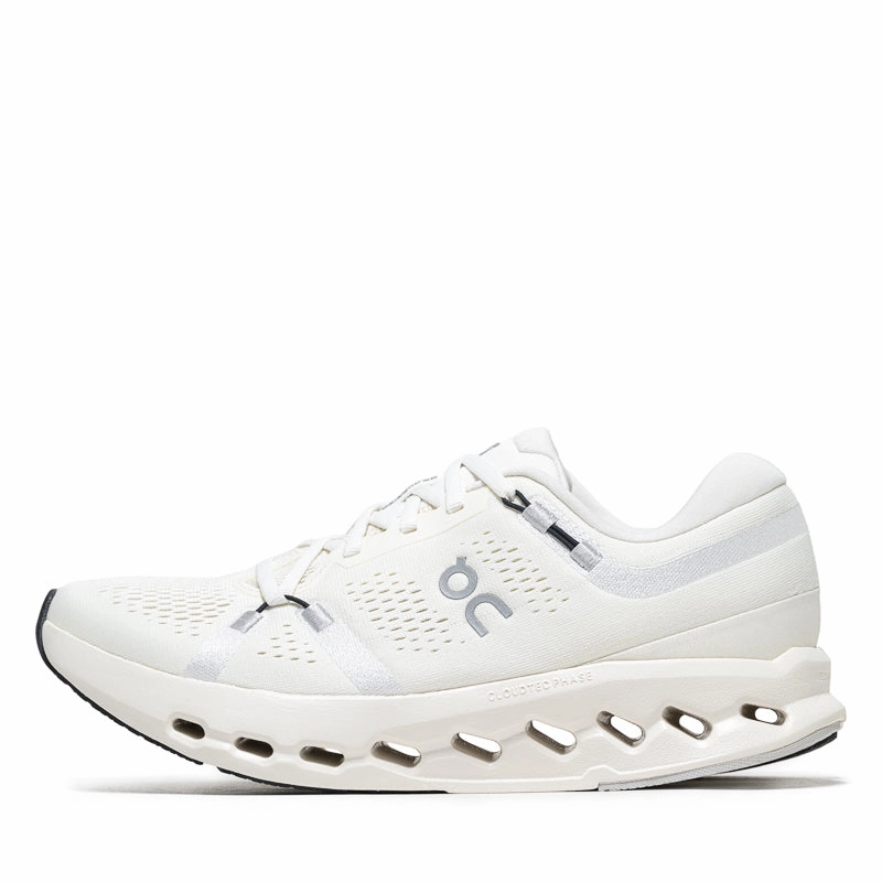 Women's On Cloudsurfer 2 - Ivory/Ivory On performance shoes for runners and walkers
