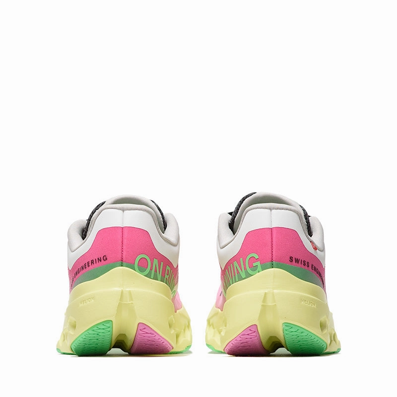 Women's On Cloudsurfer Next - Pink/Limelight On versatile athletic shoe designs
