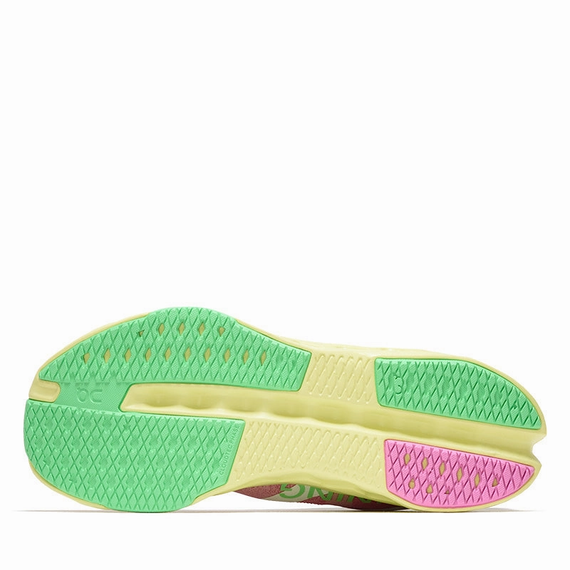 Women's On Cloudsurfer Next - Pink/Limelight On versatile athletic shoe designs