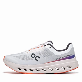 Women's On Cloudsurfer Next - White/Flame On performance shoes for runners and walkers