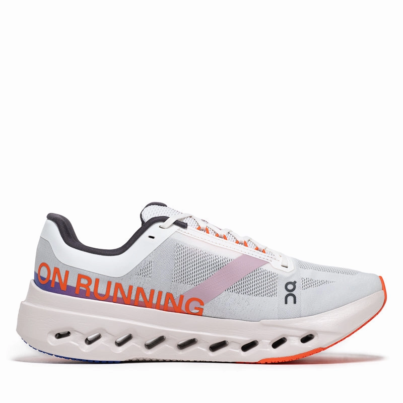 Women's On Cloudsurfer Next - White/Flame On versatile athletic shoe designs