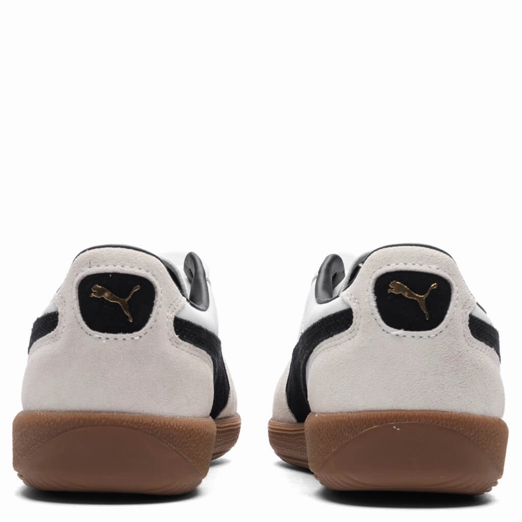 Women's Palermo - White/Vapor Grey/Gum Puma Everyday Style Shoes
