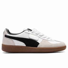 Women's Palermo - White/Vapor Grey/Gum Puma sneakers for casual streetwear