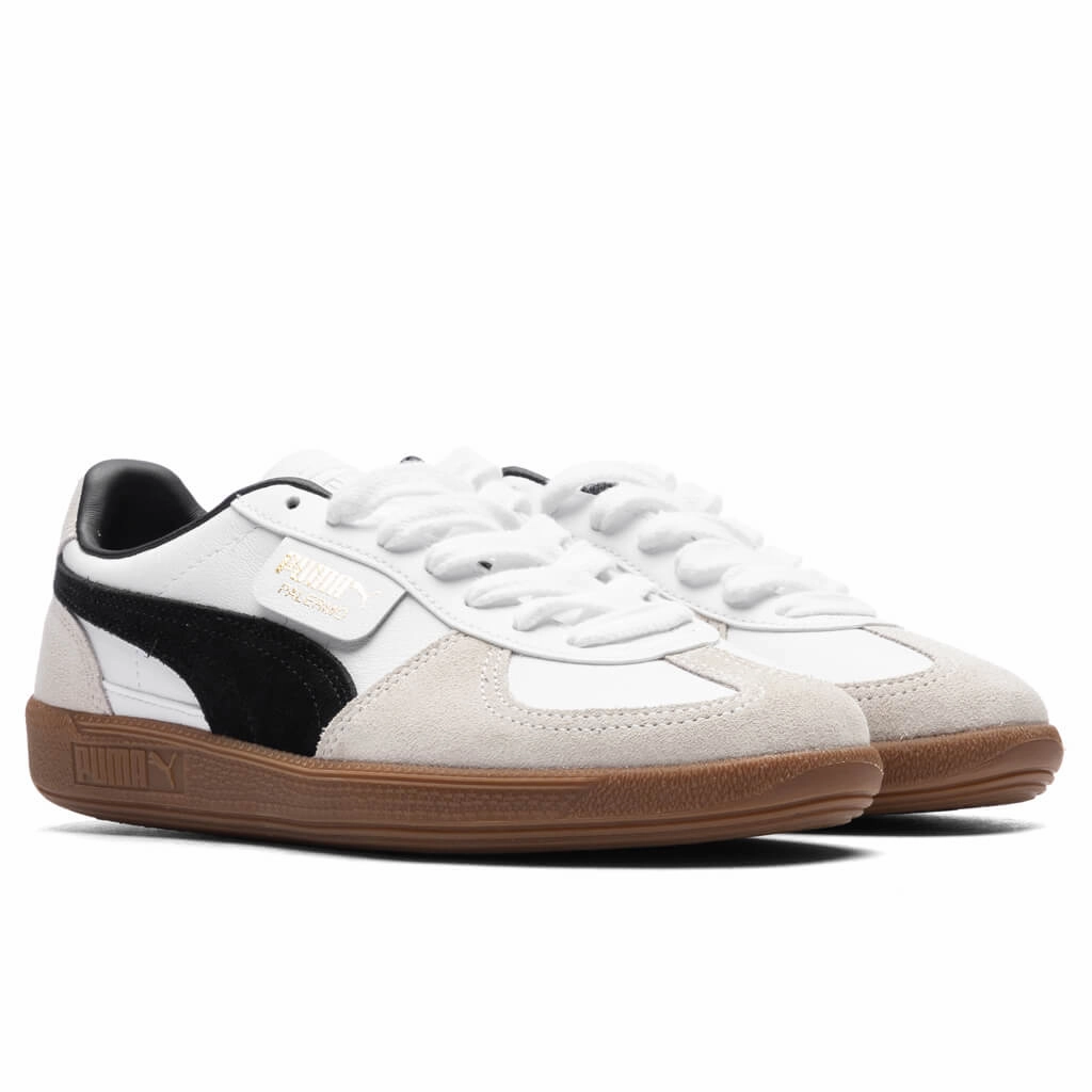 Women's Palermo - White/Vapor Grey/Gum Puma Everyday Style Shoes