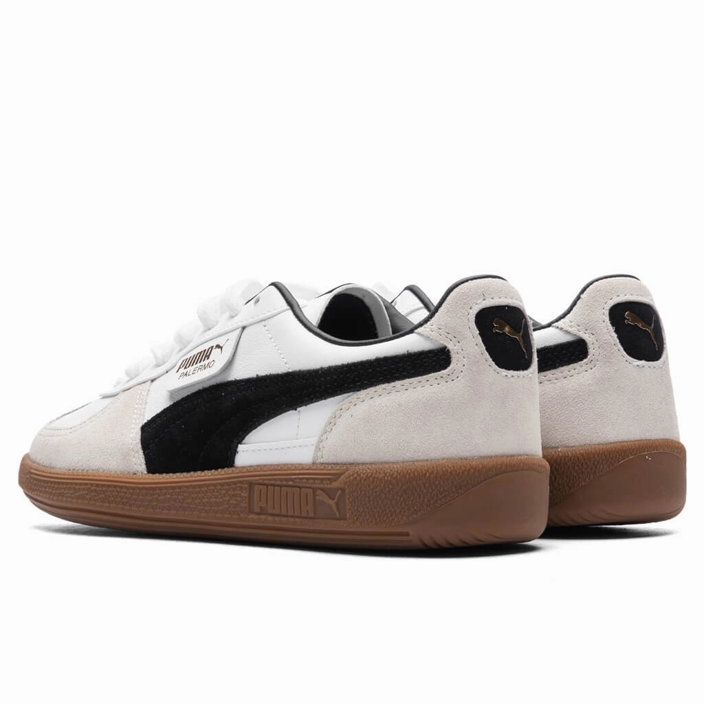 Women's Palermo - White/Vapor Grey/Gum Puma Everyday Style Shoes