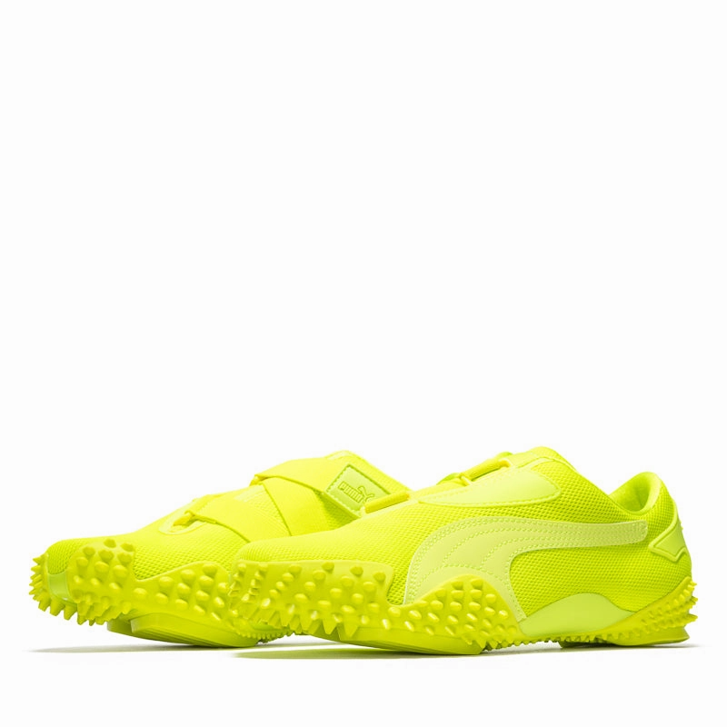 Women's Puma Mostro Ecstasy - Electric Lime Puma trainer style images