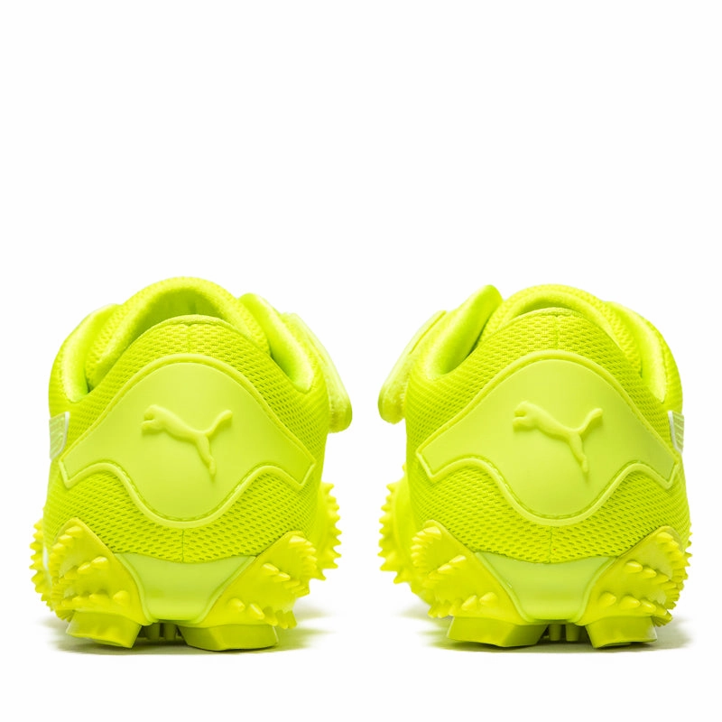 Women's Puma Mostro Ecstasy - Electric Lime Puma trainer style images